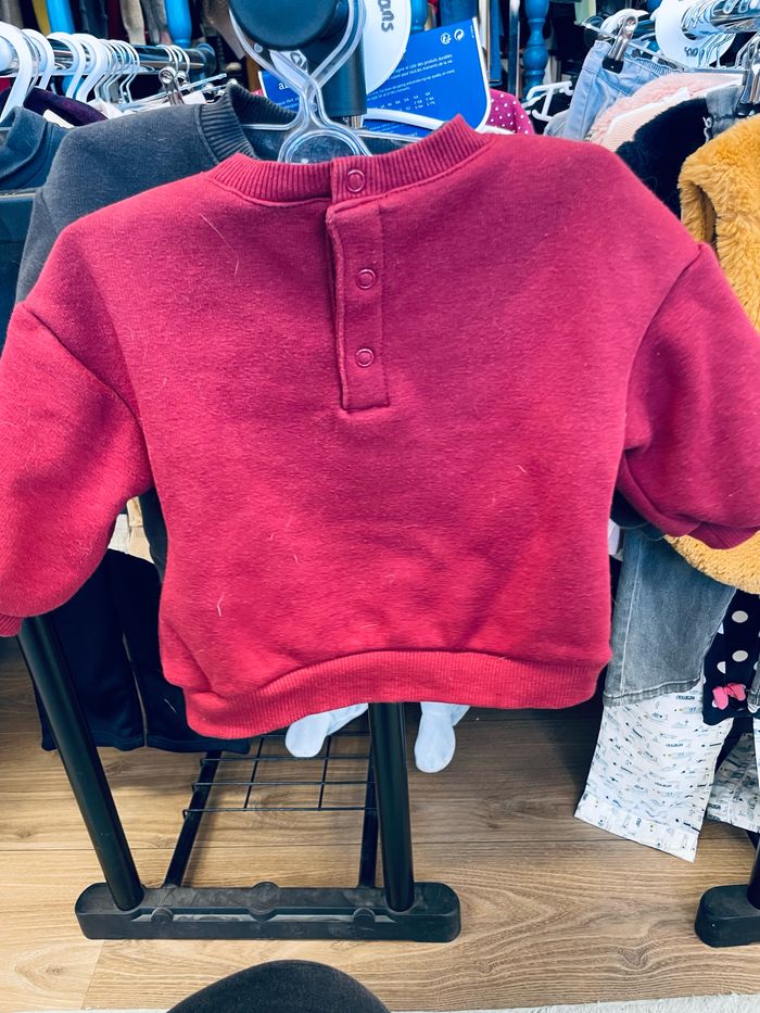 Lot de 2 sweat Disney 6 mois - photo numéro 2