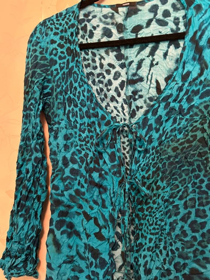 Chemise manches longues avec liens - photo numéro 4