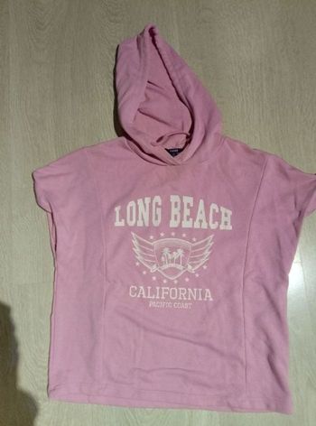 Sweat à capuche sans manche