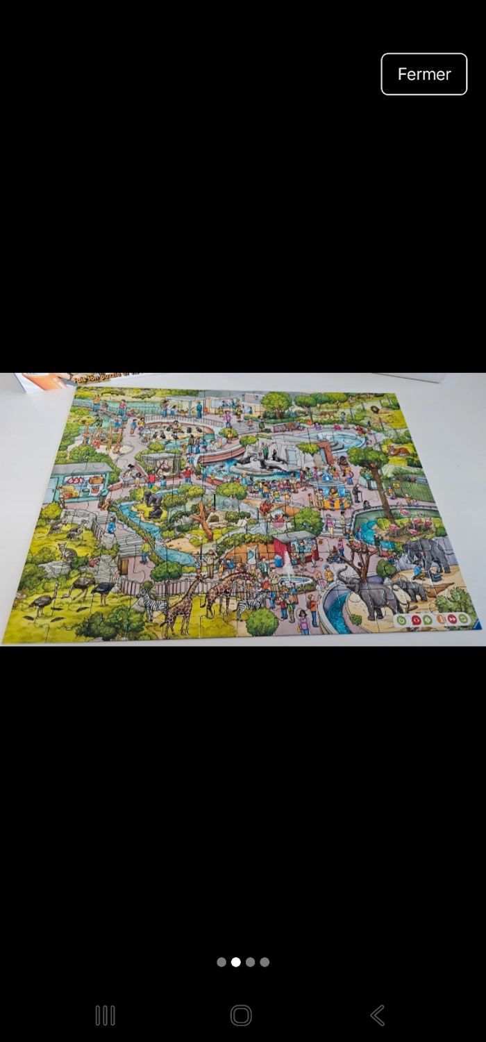 Puzzle tiptoi le zoo - photo numéro 2