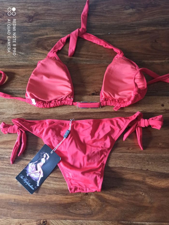 Maillot de Bain Femme 2 pièces Taille 36 - photo numéro 2