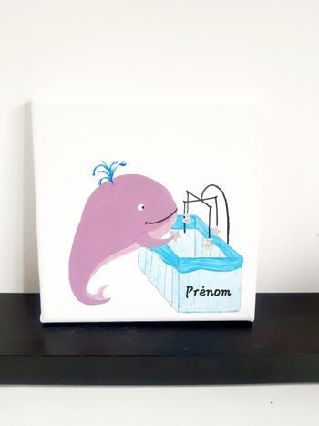 Cadre prénom , déco chambre bébé, cadeau naissance