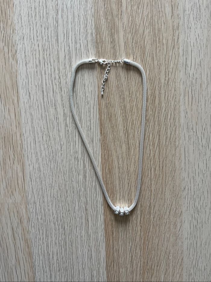 Collier argenté