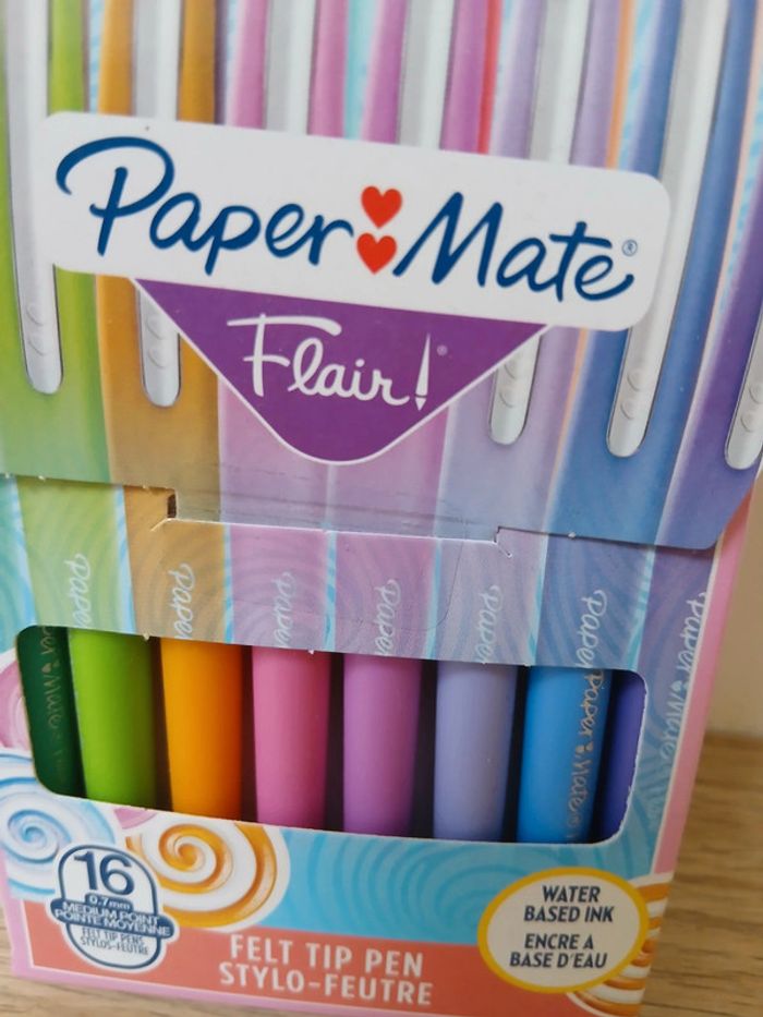 16 stylos feutres flair Paper Mate - photo numéro 3
