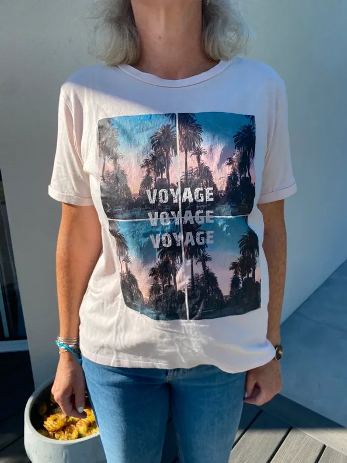 teeshirt avec inscriptions L