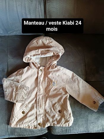 Veste Kiabi 24 mois mi-saison