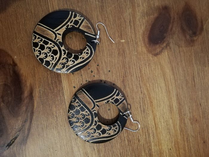 Boucles d'oreilles créoles - photo numéro 2