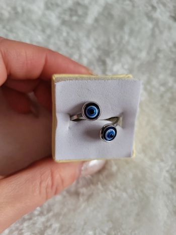 Bague grande taille œil de turquie