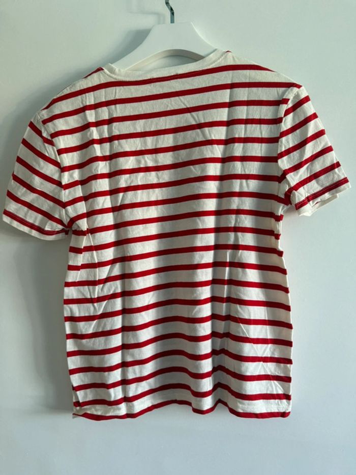 T-shirt Zara à rayures M - photo numéro 2
