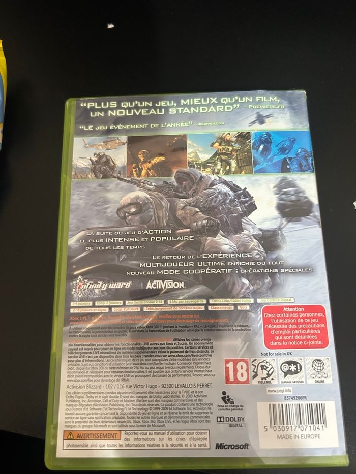 Jeux Xbox 360 modern warfare 2 - photo numéro 5