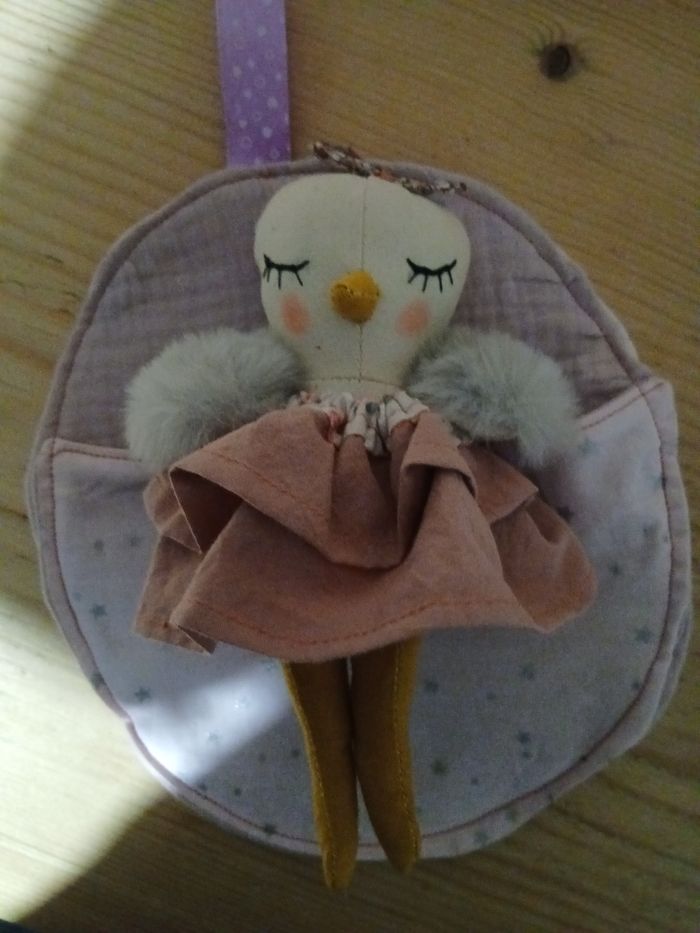 Poupée poussin et son lit oeuf - photo numéro 5