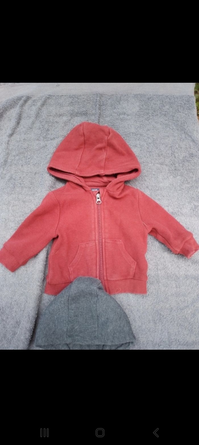 Gilet garçon capuche - photo numéro 2