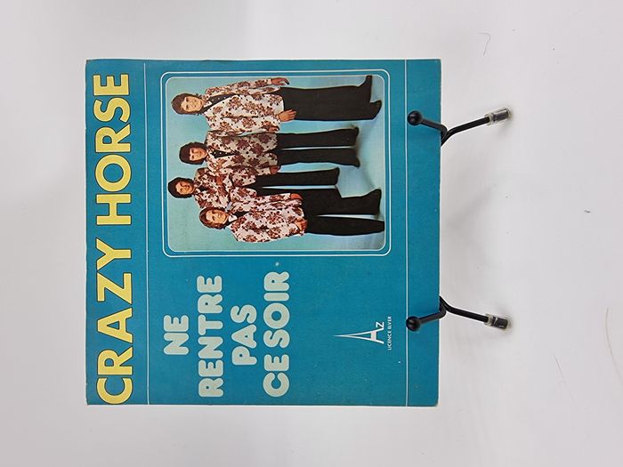 Vinyle 45 tours Crazy Horse : Ne Rentre pas ce Soir avec fourreau