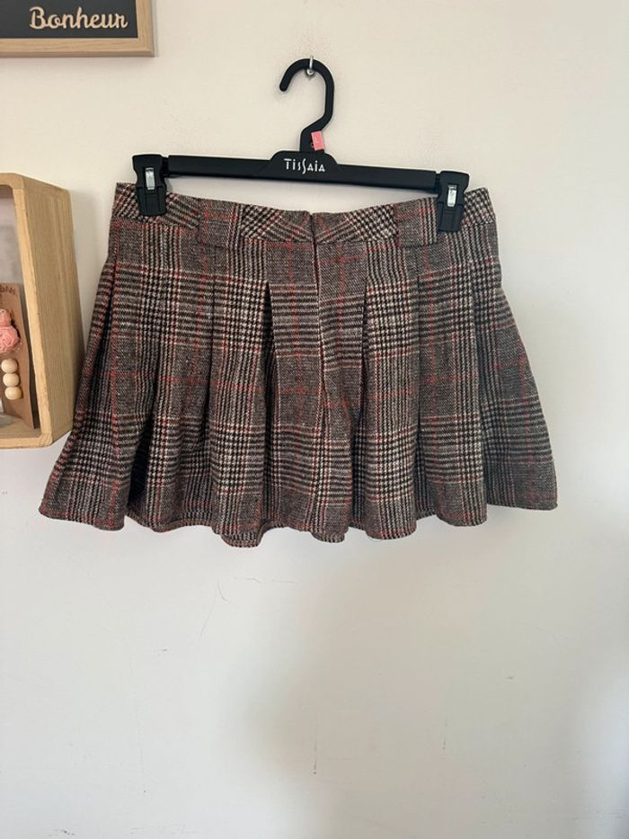 Jupe à carreaux Shein, taille L - photo numéro 2