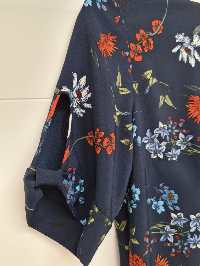 Robe doublée à motifs fleuris - photo numéro 4