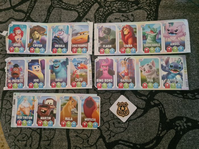 Fexeez + 20 cartes. Leclerc Disney