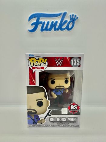 Funko Pop WWE Big Boss Man 135 GameStop Exclusive 🇨🇦