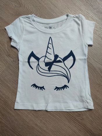 T-shirt fille 2 ans neuf