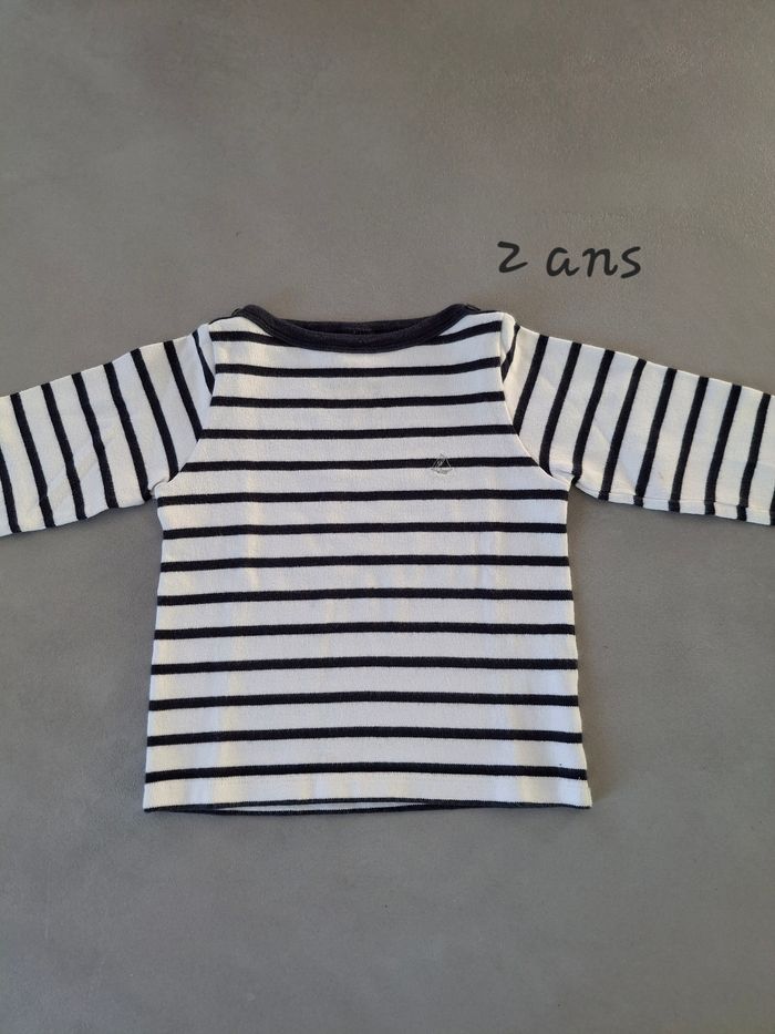 Marinière Petit Bateau 2A