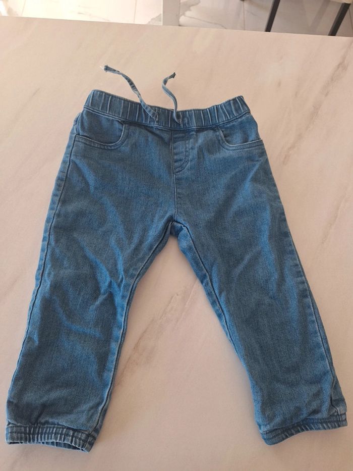 👖 Jean bébé mixte - Mots d’enfants - 24 mois