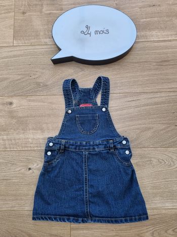 Robe jeans 24mois