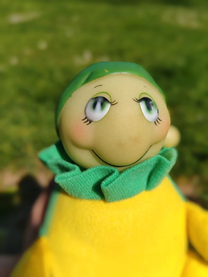 Peluche glow in the dark - tortue vintage luciole - photo numéro 3