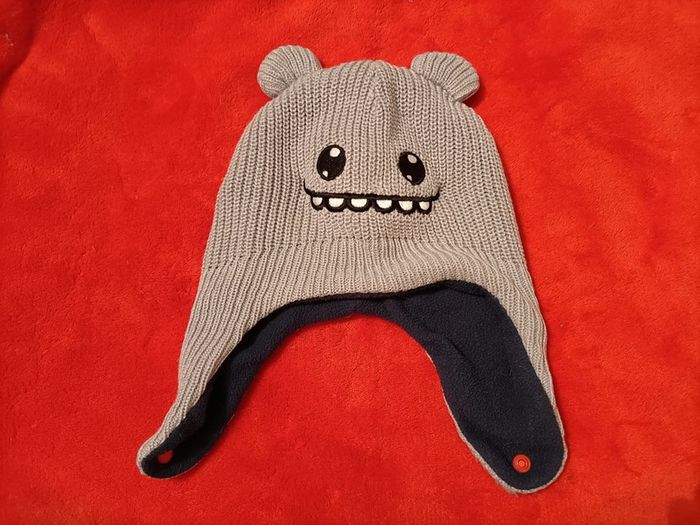 Bonnet doublé polaire - 12/18 mois