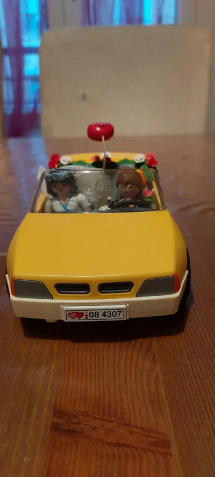 Voiture des mariés playmobil