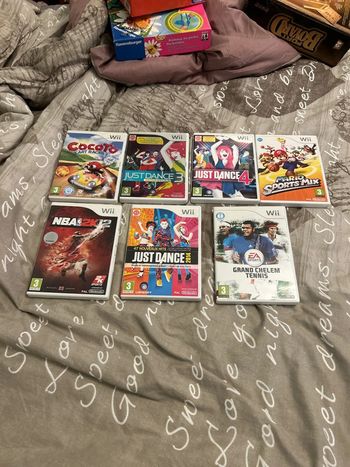 Lot de jeu wii