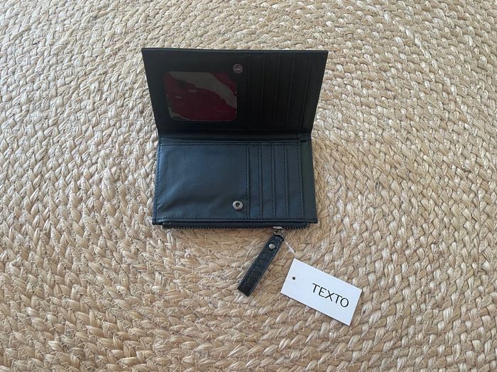 Porte feuille noir Texto - photo numéro 4