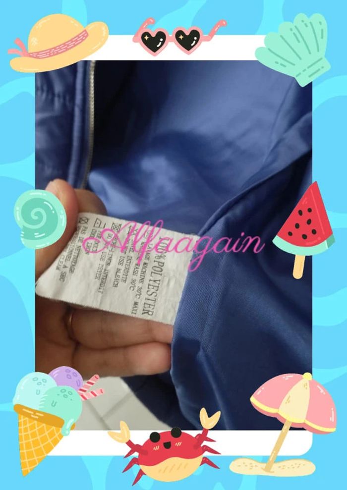 Blouson bleu Lulu castagnette 4ans - photo numéro 6