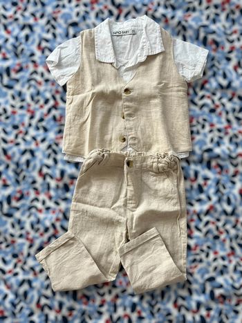 Ensemble 3P de fête pour garçon.