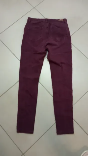Jean femme violet T40