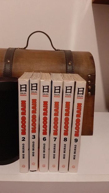 Manga Blood Rain tome 2 3 6 7 8 et 9