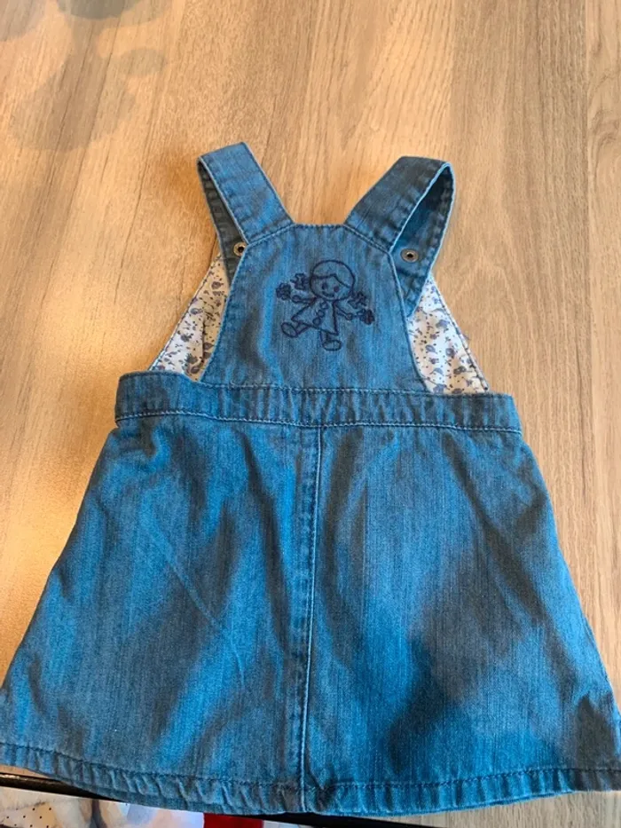 Robe en jean taille 12 mois DPAM - photo numéro 5