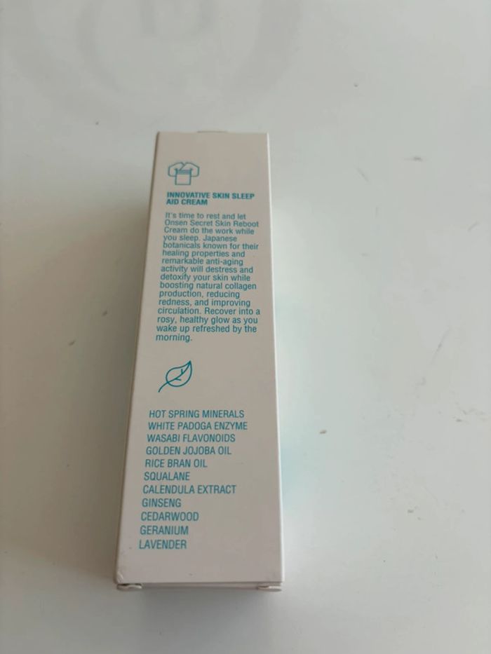 Crème régénératrice pour la peau onsen secret - photo numéro 2