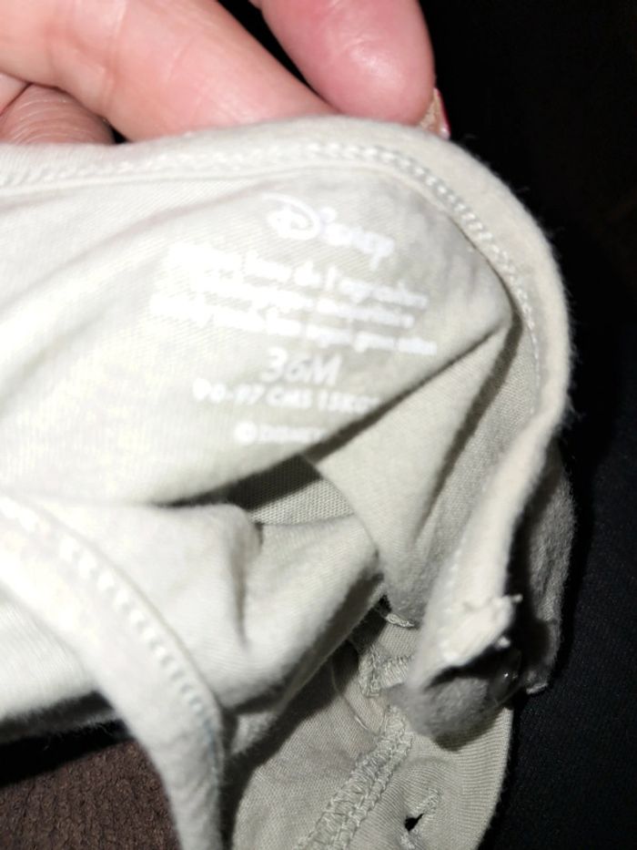 T-shirt à manches longues de la marque Disney 36 mois - photo numéro 3