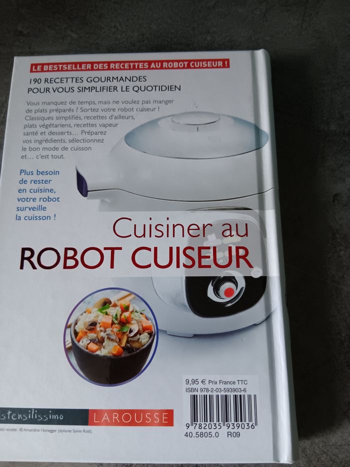 Livre Cuisiner au robot cuiseur - photo numéro 2