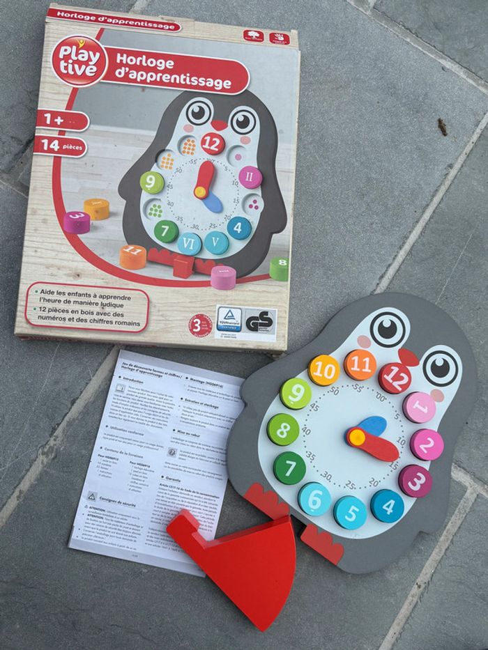 horloge d'apprentissage