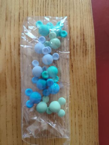 Perles silicone mickey 