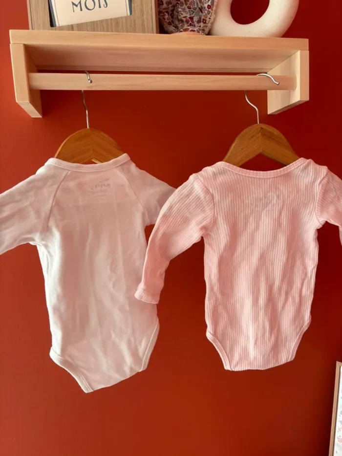 Lot 5 bodies Mes petits cailloux taille 3 mois - photo numéro 13