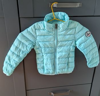 Doudoune légère JOTT 6-12 mois – Bleu turquoise – Comme neuve