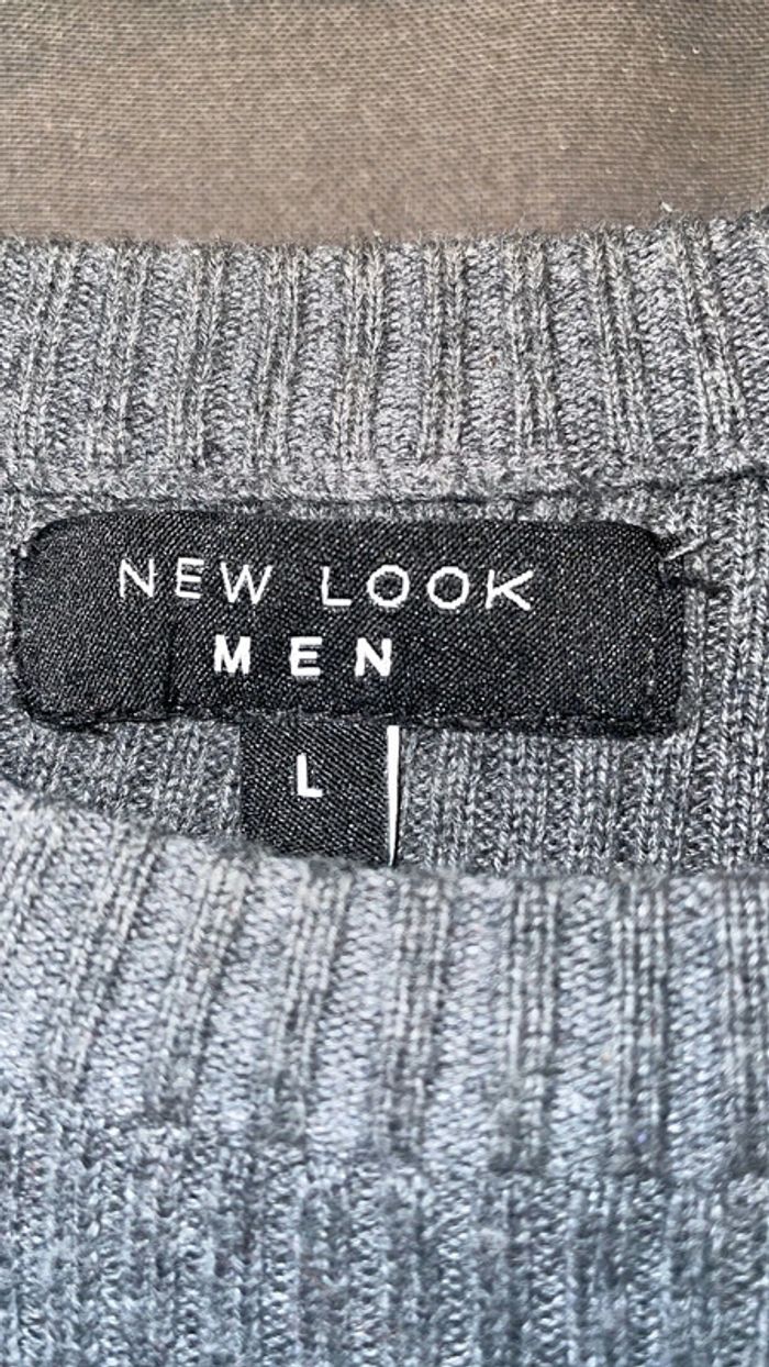 Pull gris homme - photo numéro 2