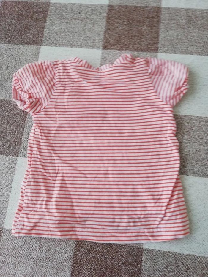 Tee shirt rayé Tex 12 mois - photo numéro 3