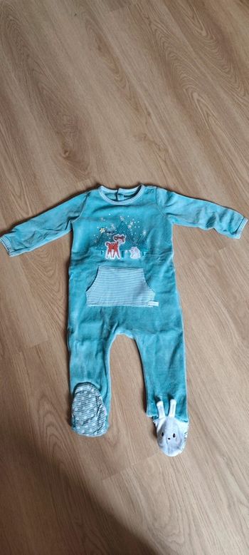 Pyjama velours 18 mois
