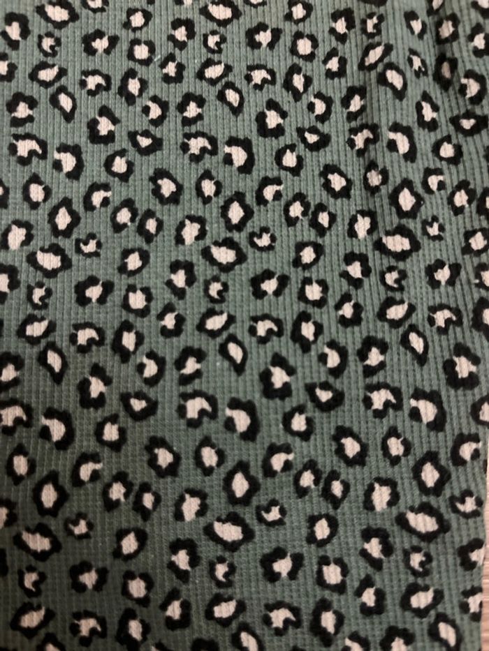 Leggings côtelés motif léopard TAO 14 ans - photo numéro 5