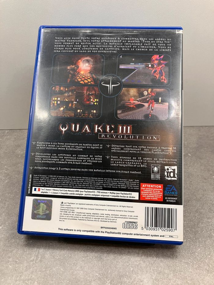 Jeux Ps2 : Quake 3 Revolution (J2024240) - photo numéro 2