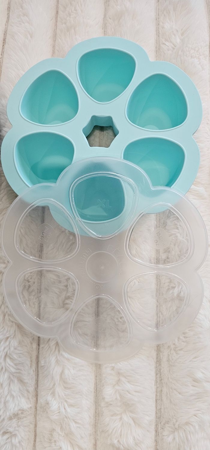 Lot de 2 fleurs 🌸 multiportions BEABA XL 150ML - photo numéro 2