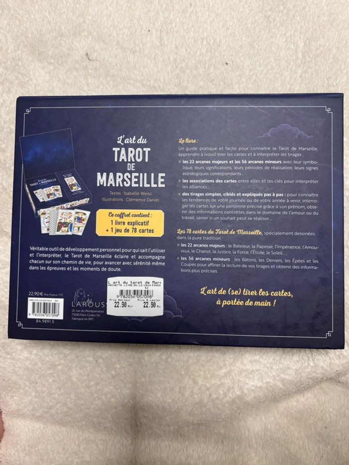 L’art du tarot de Marseille cartes XL + livret - photo numéro 10