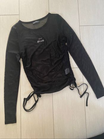 Tally Weijl top manches longues en mesh XS